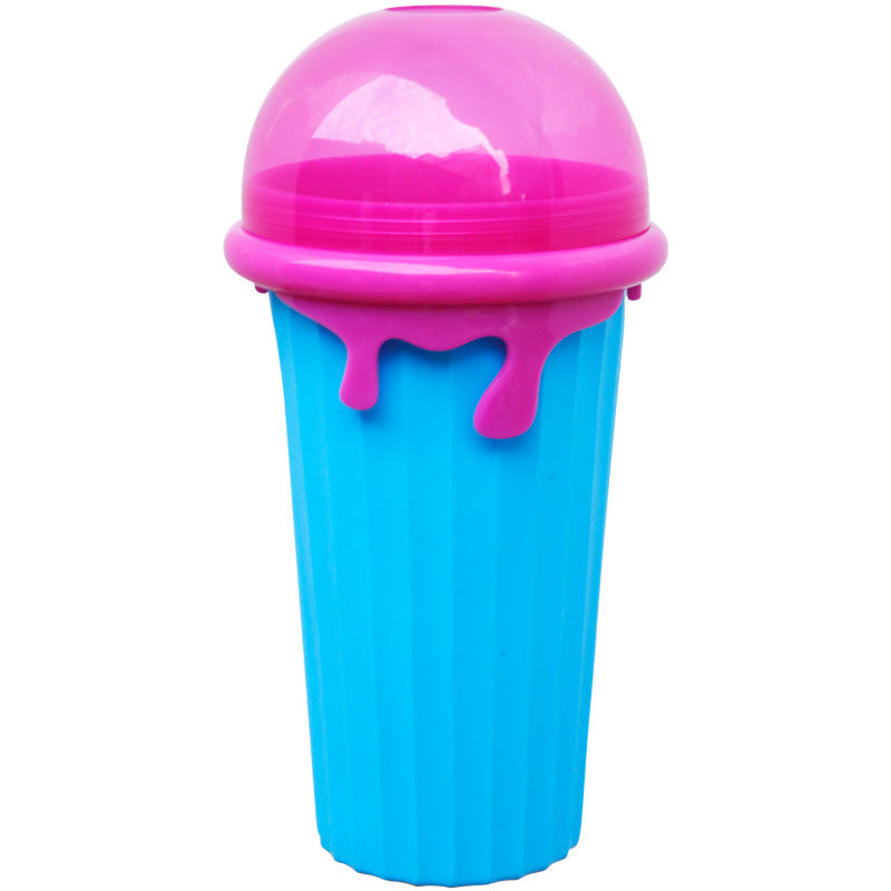 350ml Slushy Cup: Quick-Freeze Juice & Smoothie Maker - Perfect Summer Gadget!