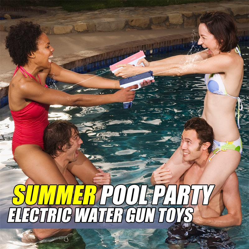 2023 Electric Water Toy Gun Spray Blaster - The Hottest Pool Game Gear!